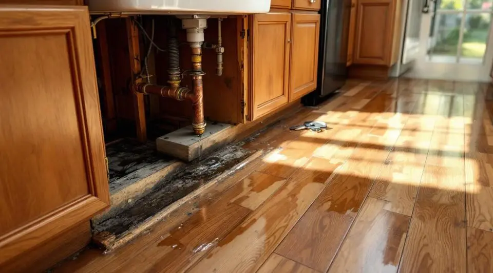 Kitchen Leak Damage Repair Greenbay